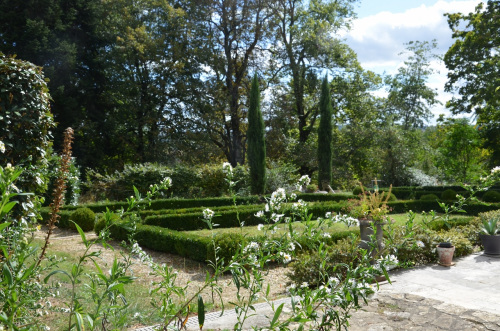 La Falaise -Le jardin à la française © La Falaise